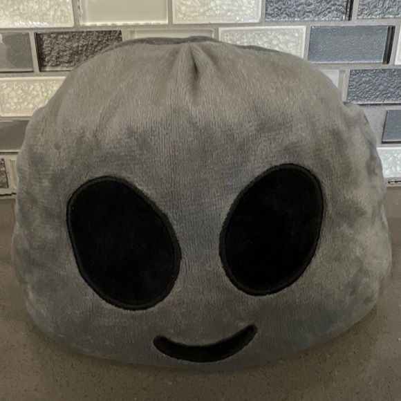 MOODIE Reversible Alien Double Sided Flip Plush / Green & Gray / 5” / BRAND NEW - Picture 7 of 16